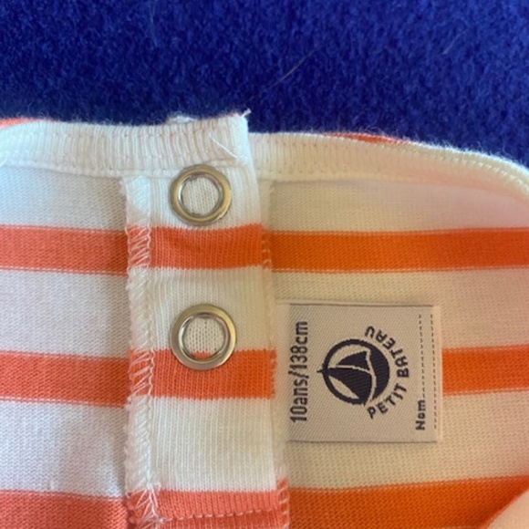 Petit Bateau (Luxury Brand) Dress And Sweater Set Girls Size 10 - Picture 2 of 6